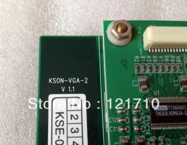 THS-2005 Interface ISA Placas de ecrã LCD Placa-mãe industrial KSON-VGA-2 V 1.1
