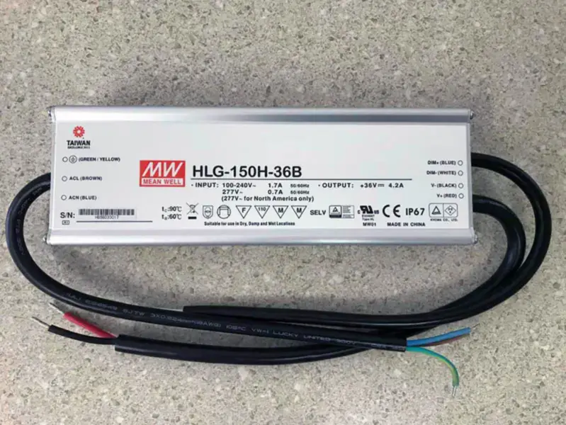 Poço médio HLG-150H-36B