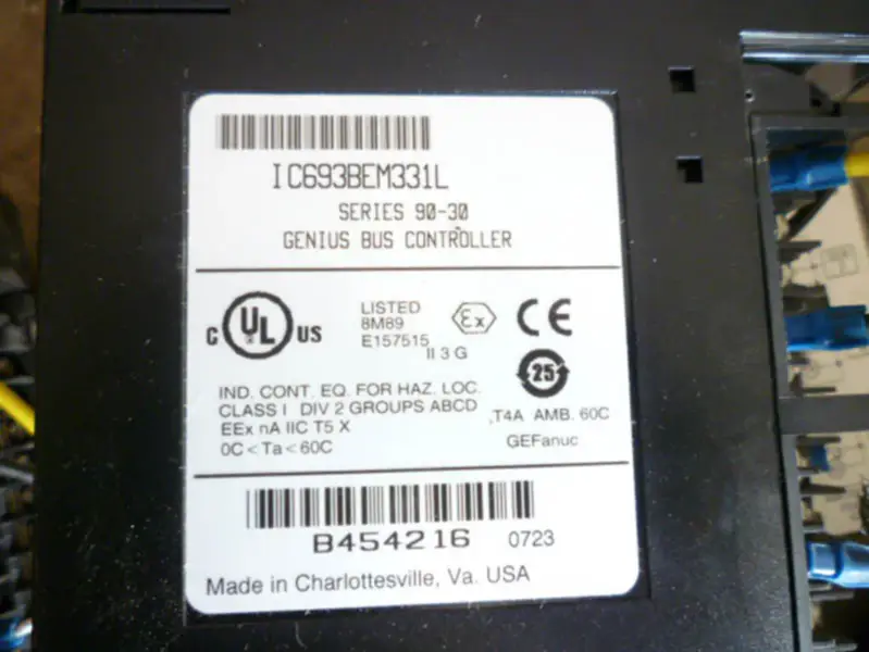 GE Fanuc PLC série 90-30 IC693BEM331L