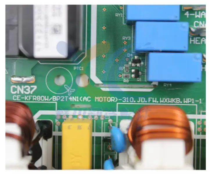 Placa de controlo do ar condicionado CE-KFR80W/BP2T4N1(AC MOTOR0)-310.JD.FW.WXWKB.WP1-1 PCB 17122300001076