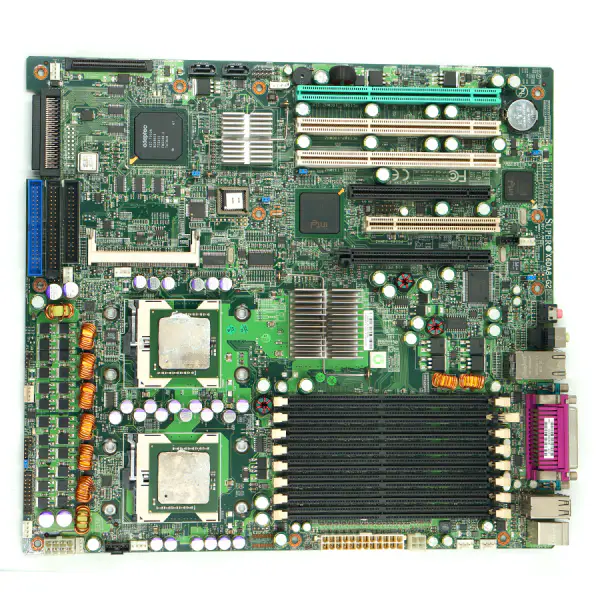 Placa-mãe industrial para estação de trabalho SUPER X6DA8-G2 REV 3.00 com tomada dual xeon 604 e interface raid scsi de 68 pinos