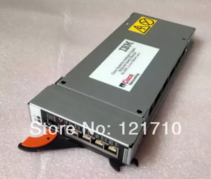 Módulo de comutador Gigabit Ethernet IBM 13N2285 13N2286 OS-CIGESM-18TT-EBU para placa-mãe industrial IBM HS20