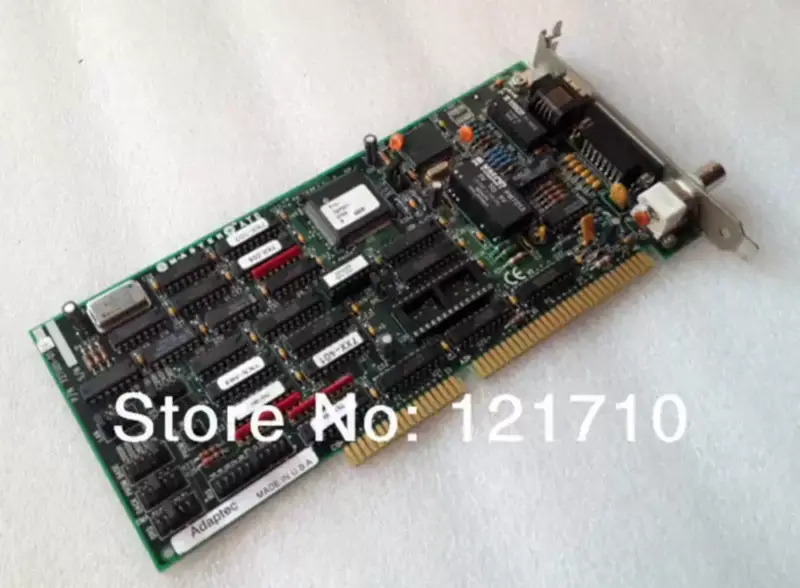 Placa Adaptec Interface Adaptec EMASTER ATS ISA Controlador de rede 727001-0104 placa-mãe industrial