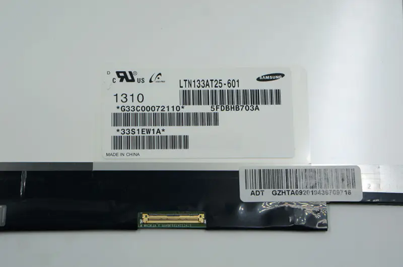 13,3 polegadas LCD LTN133AT25 LTN133AT25-501 601 LTN133AT25-T01 para Toshiba R700 Z835 Z830 Z930 Z935 Ecrã LCD LED