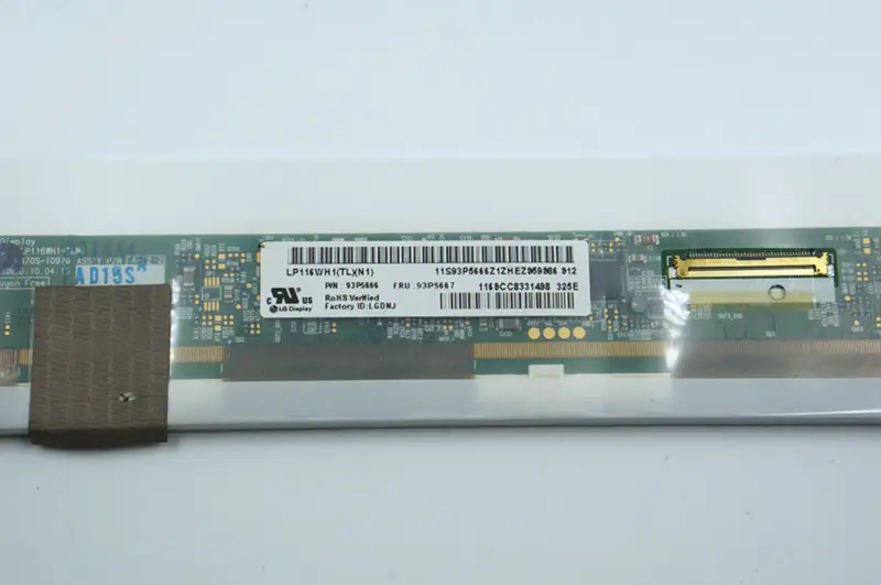 11.6" Ecrã LCD LED LP116WH1(TL)(A1) N116B6-L02 LTN116AT01 B116XW02 LP116WH1 TLN1 para Acer Aspire 1410 1551 1810T 1810TZ