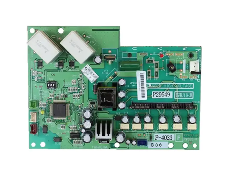 Placa de controlo do ar condicionado central Hitachi P29549 P-4033F Circuito PCB PV093-B0 PV093-0 17B41616A