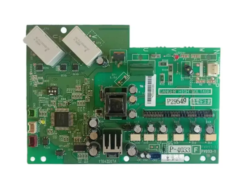 Placa de controlo do ar condicionado central Hitachi P29549 P-4033F Circuito PCB PV093-B1 PV093-1 17B43207A