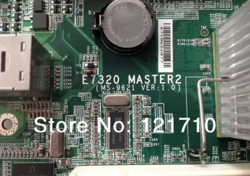 Placa MSI E7320 MASTER2 MS-9621 VER 1.0 com interface SATA e SCSI placa-mãe industrial