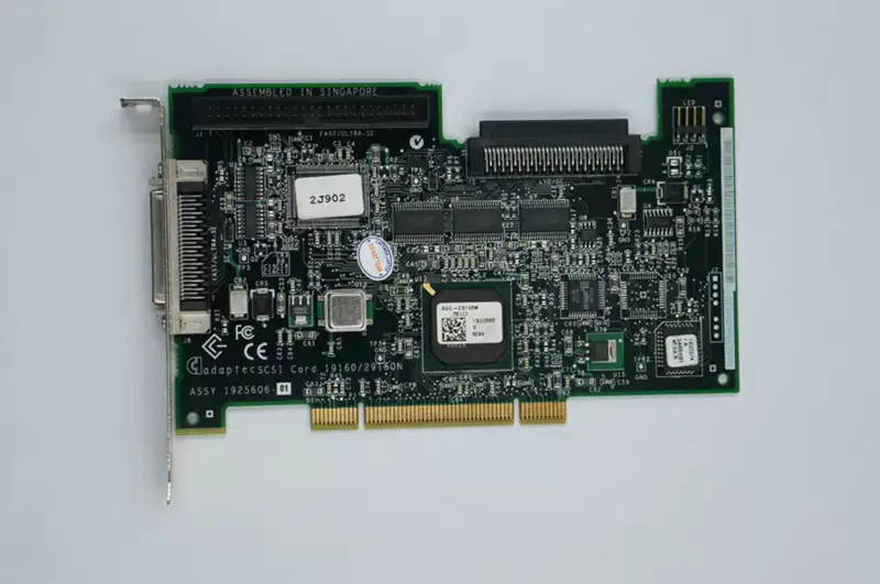 Placa SCSI Adaptec 19160/29160N 160M Placa-mãe industrial de 50 pinos