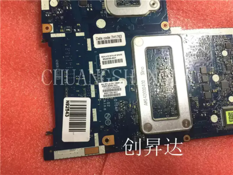 Placa-mãe HP 15-G 255 250 G3 E2-6110 765105-001 765105-501 ZS051 LA-A996P