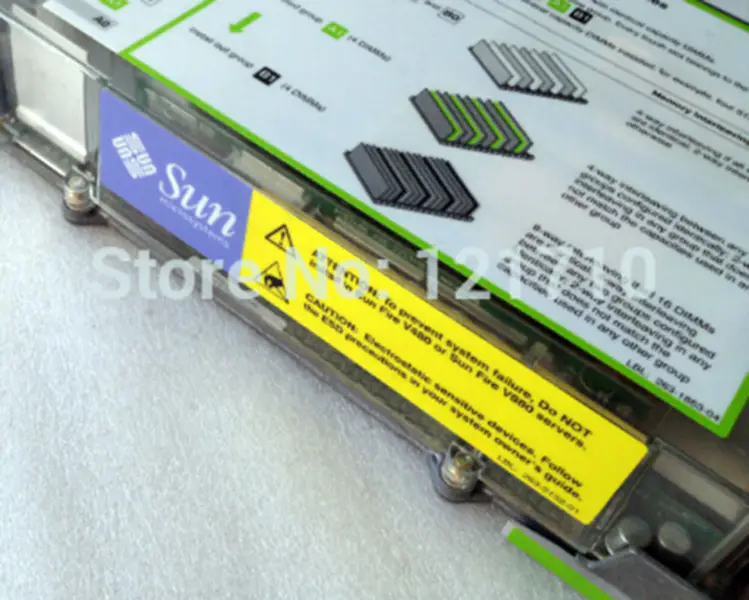 SUN 501-7305 Placa de CPU/Memória com USIV 1,35GHz e 8G de memória para placa-mãe industrial de servidor fire v490 v890