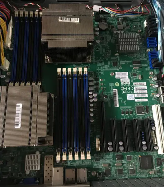 SuperMicro X9DB3-TPF Placa-mãe para servidor LGA1356 E5-2400V2