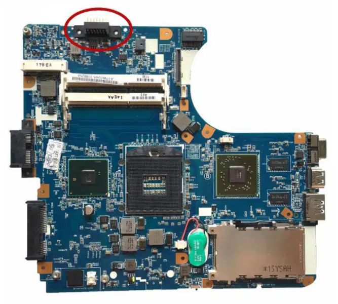 SONY VPCEA série MBX-224 Placa-mãe A1794324A M961 HM55 HD5650 1GB DDR3