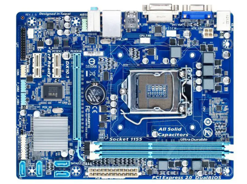 Placa-mãe Gagibyte GA-H61M-DS2 DVI