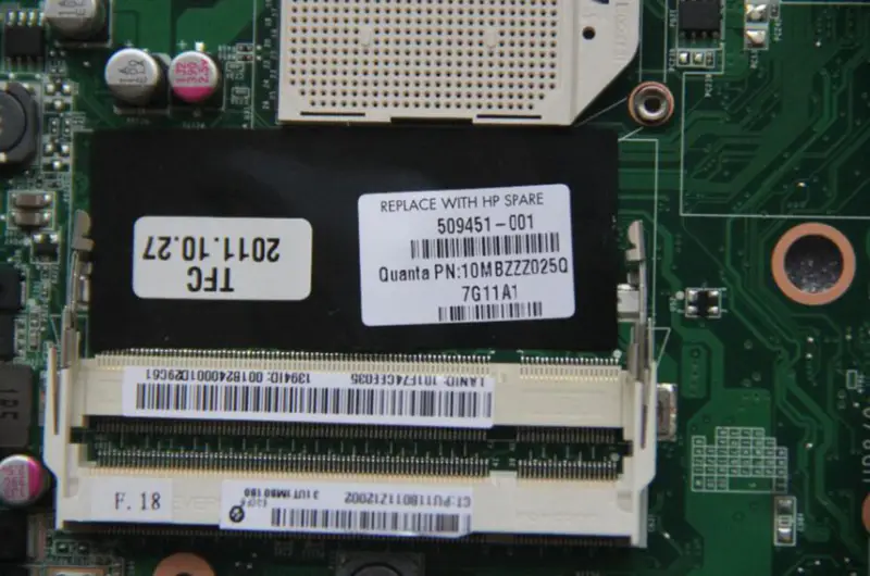 Placa-mãe HP 509451-001 DV6 DV6-1000 M92 512MB