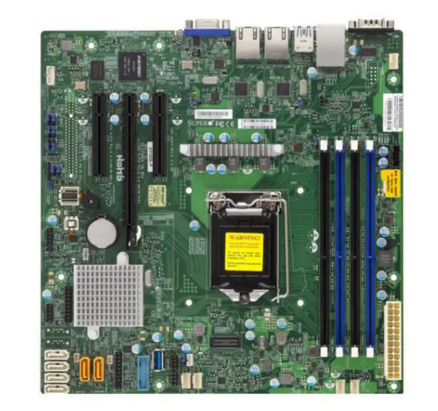 Placa-mãe para servidor SuperMicro X11SSL-F LGA1151
