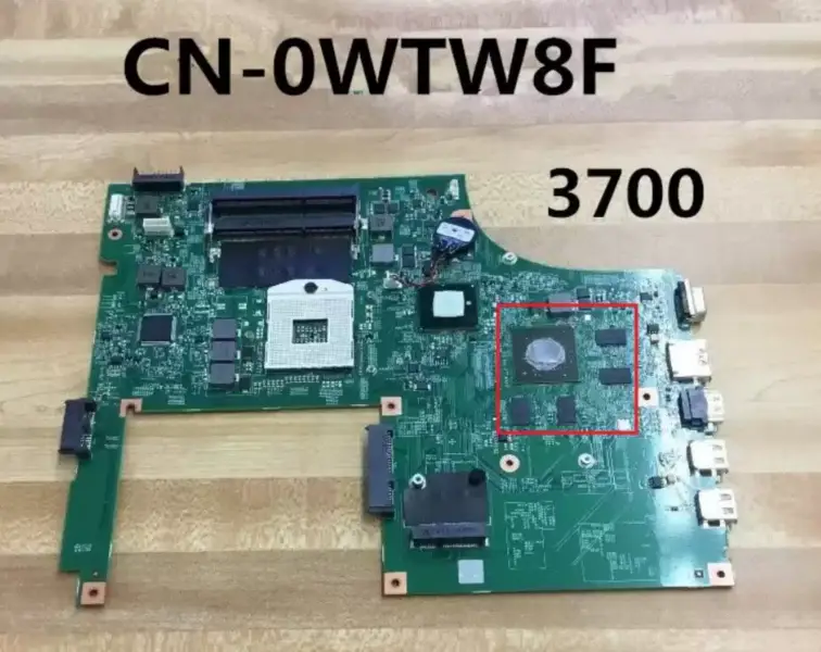 Placa-mãe Dell WTW8F 0WTW8F GT330M 48.4RU06.011 Vostro 3700