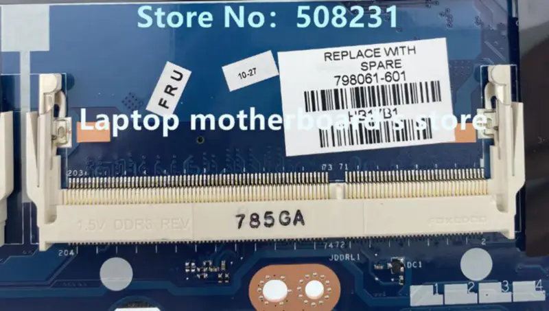Placa-mãe HP 450 G2 ZPL40 ZPL50 ZPL70 LA-B181P 798061-001