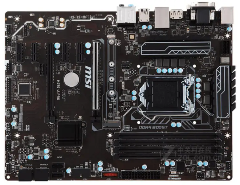 Placa-mãe MSI H270-A PRO LGA1151 DDR4