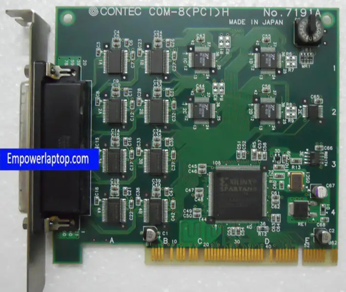 Cartão de série CONTEC COM-8(PCI)H N.º 7191A N.º 7191B N.º 7191C N.º 7191D