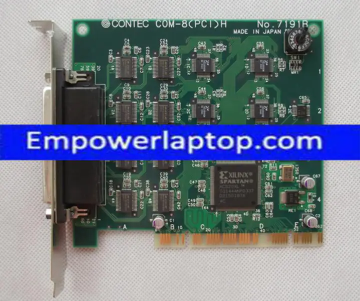 Cartão de série CONTEC COM-8(PCI)H N.º 7191A N.º 7191B N.º 7191C N.º 7191D