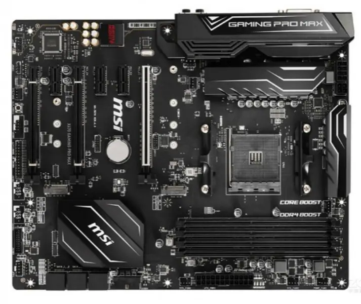 Placa-mãe MSI X470 GAMING PRO MAX Soquete AM4 DDR4