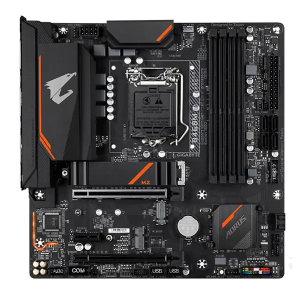 Placa-mãe Gigabyte GA B460M AORUS PRO LGA1200 DDR4