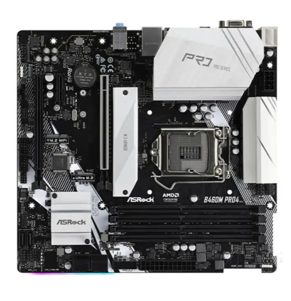 Placa-mãe ASRock B460M Pro4 LGA1200 DDR4