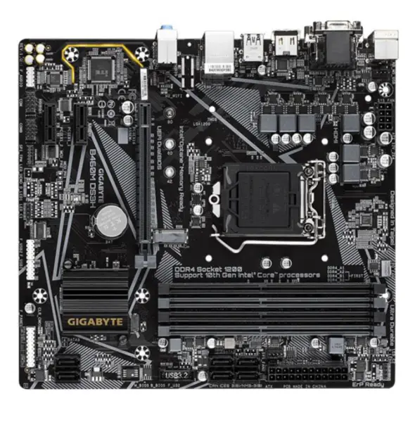 Gigabyte GA B460M DS3H Placa-mãe LGA1200 B460
