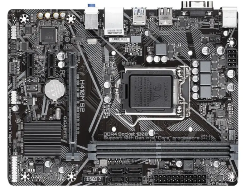 Placa-mãe Gigabyte H410M S2 LGA1200 DDR4