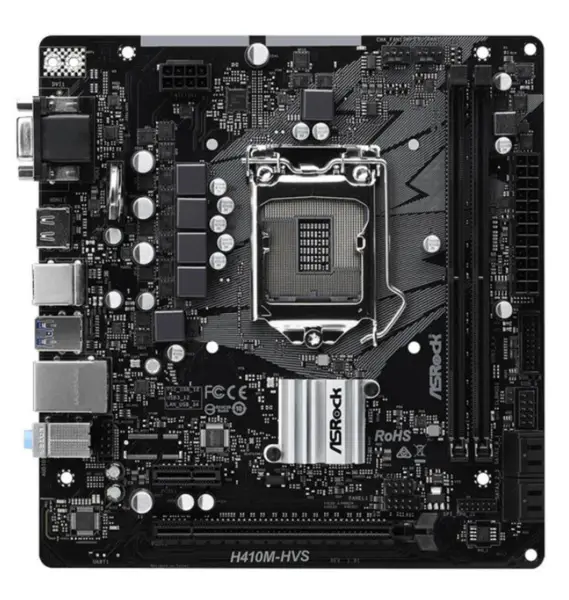 Placa-mãe ASRock H410M-HVS LGA1200 DDR4