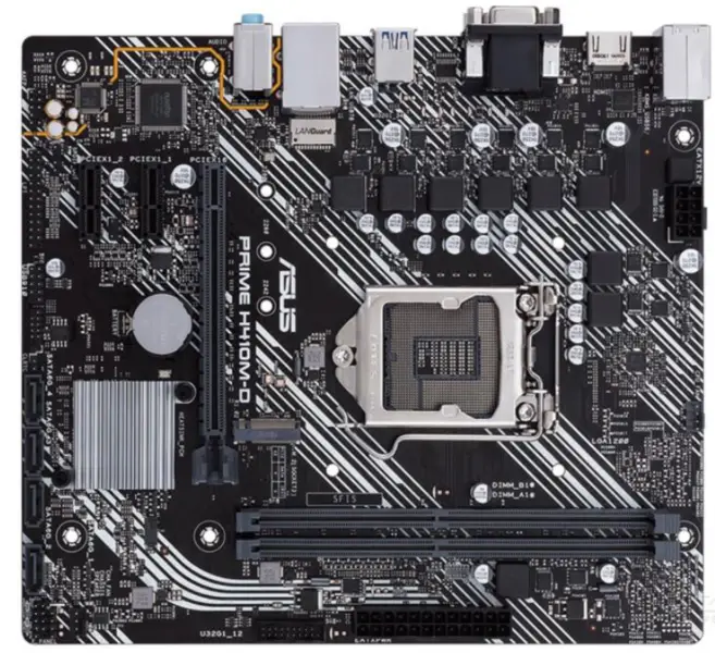 Placa-mãe ASUS PRIME H410M-D LGA1200 DDR4