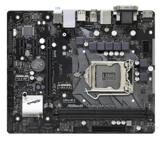 Placa-mãe ASRock B460M HDV LGA 1200 DDR4