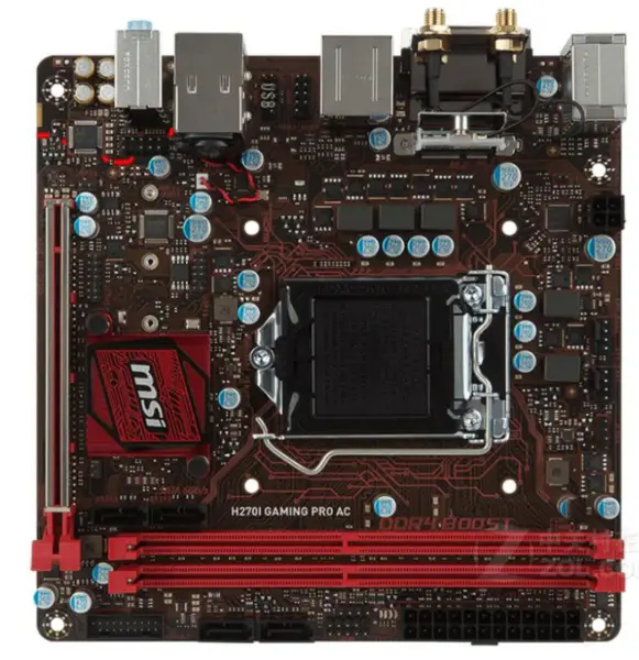Placa-mãe MSI H270I GAMING PRO AC LGA 1151 DDR4