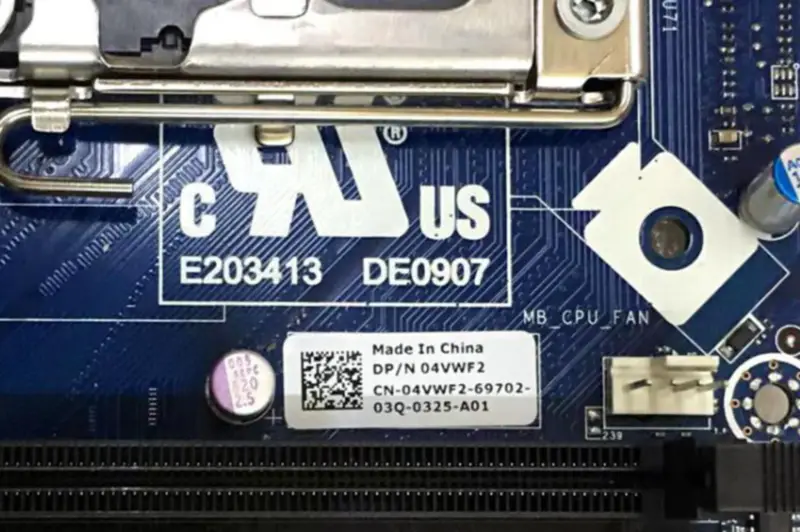 Placa-mãe DELL X58 MS-7591 04VWF2-69702 CN-04VWF2
