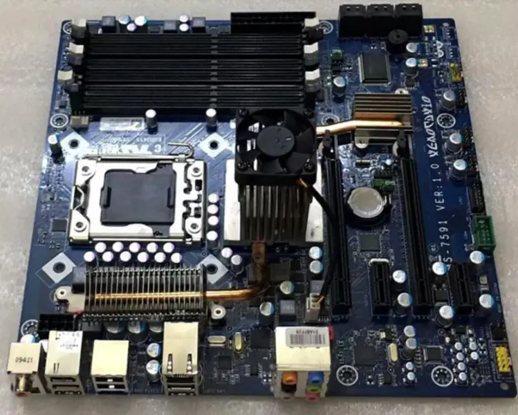 Placa-mãe DELL X58 MS-7591 04VWF2-69702 CN-04VWF2