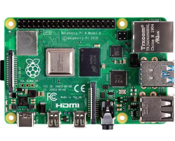 Raspberry Pi 4 Oficial Original Modelo B Dev Board Kit RAM 2G 4G 8G 4 Core CPU 1.5Ghz