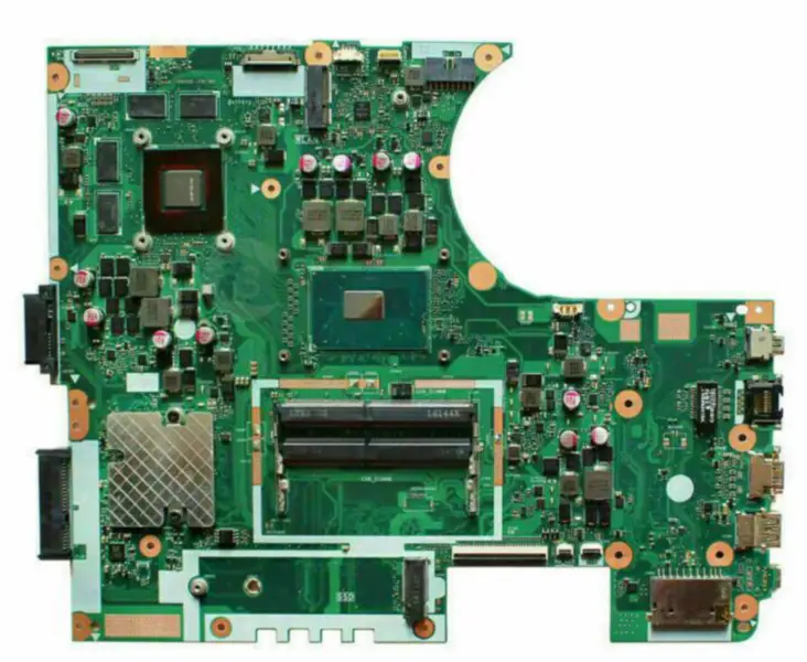 Placa-mãe N752VX para placa-mãe de computador portátil Asus N752V N752VX