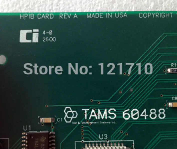 TAMS TAMS 60488 Interface PCI REV A para placa-mãe industrial HP-IB HPIB special CARD