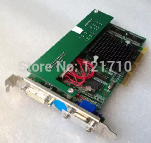 Contrel Placa gráfica Contrel Interface AGP com saída VGA e DVI Placas de visualização especiais placa-mãe industrial