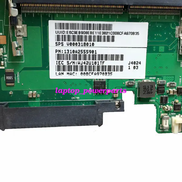 Placa-mãe ATX Toshiba V000318010