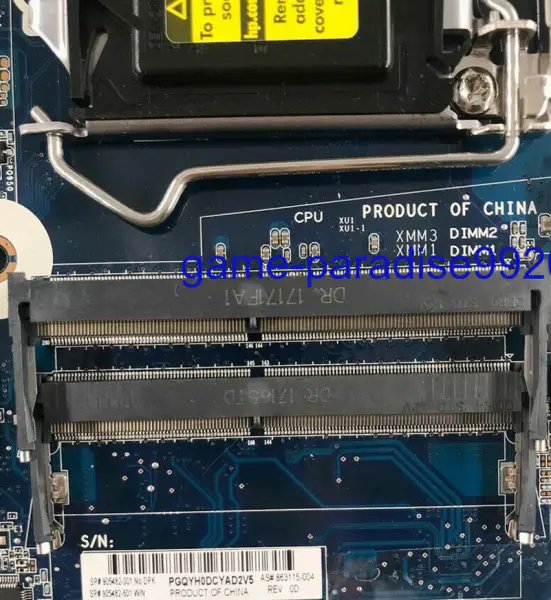 Placa-mãe HP 863115-004