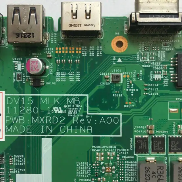 Dell 0W8N9D Placa-mãe Dell Inspiron 3520 Placa-mãe ATX