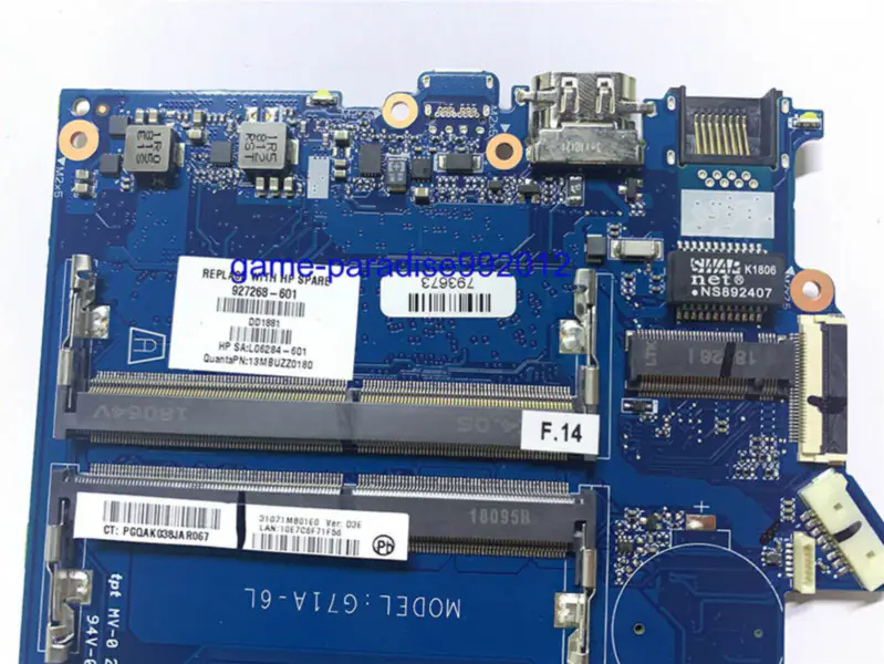 Placa-mãe HP 927268-601