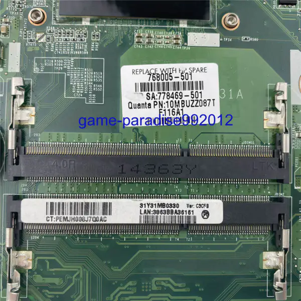 Placa-mãe HP 768005-501