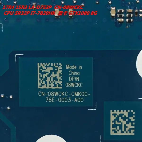 Placa-mãe Dell 08WCKC8WCKC