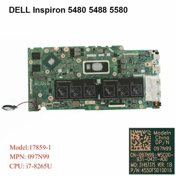 Placa-mãe Dell 097N99