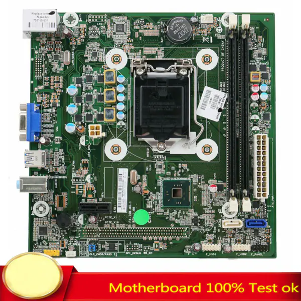 Placa-mãe HP 754482-001 202 G2 FX-ISB-8X-1 H81