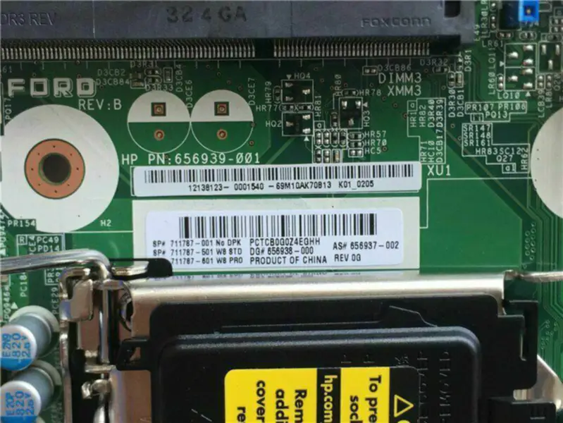 Placa-mãe HP 656937-002