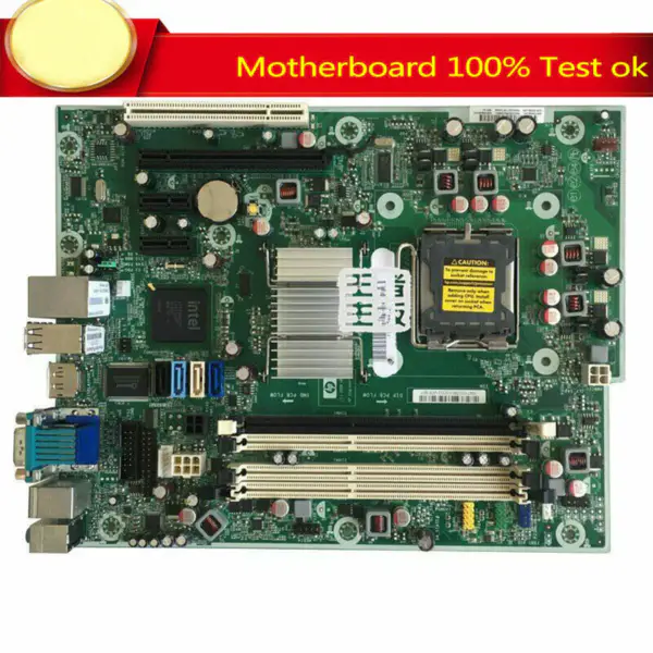 HP 536458-001 Placa-mãe HP Compaq 8000 Elite 775 pinos Q45 Placa-mãe